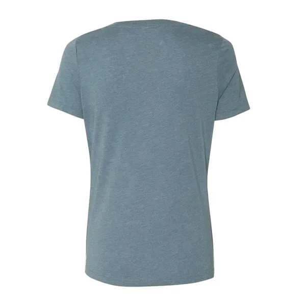 BELLA + CANVAS Women's Relaxed Heather CVC V-Neck Tee - BELLA + CANVAS Women's Relaxed Heather CVC V-Neck Tee - Image 20 of 26