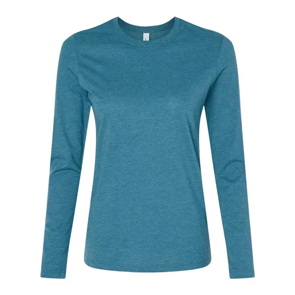 BELLA + CANVAS Women's Jersey Long Sleeve Tee - BELLA + CANVAS Women's Jersey Long Sleeve Tee - Image 14 of 29