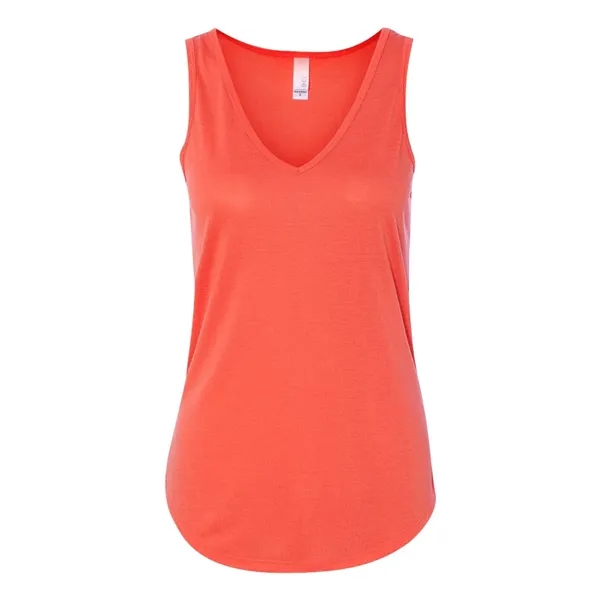 BELLA + CANVAS Women's Flowy V-Neck Tank - BELLA + CANVAS Women's Flowy V-Neck Tank - Image 10 of 30