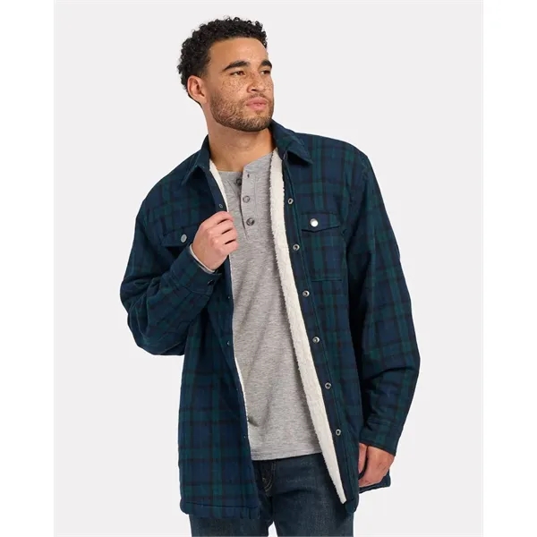 Boxercraft Men's Flannel Sherpa Workshirt Jacket - Boxercraft Men's Flannel Sherpa Workshirt Jacket - Image 0 of 4