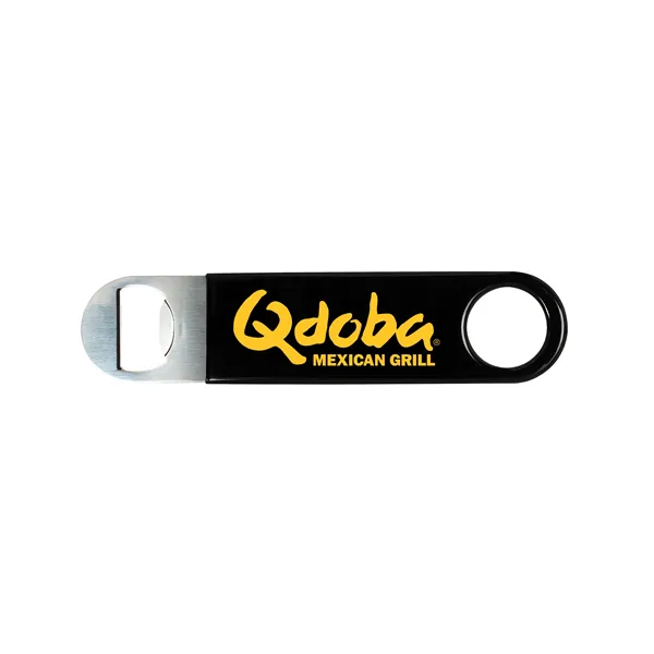 Double Sided Metal Bottle Opener - Double Sided Metal Bottle Opener - Image 1 of 10