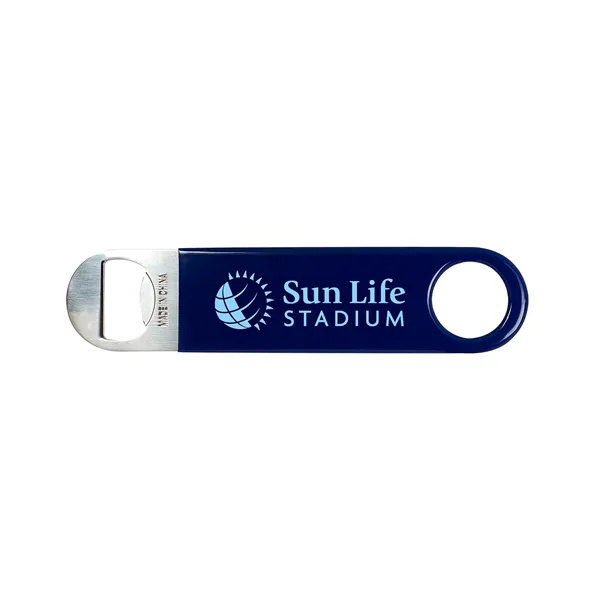 Double Sided Metal Bottle Opener - Double Sided Metal Bottle Opener - Image 3 of 10
