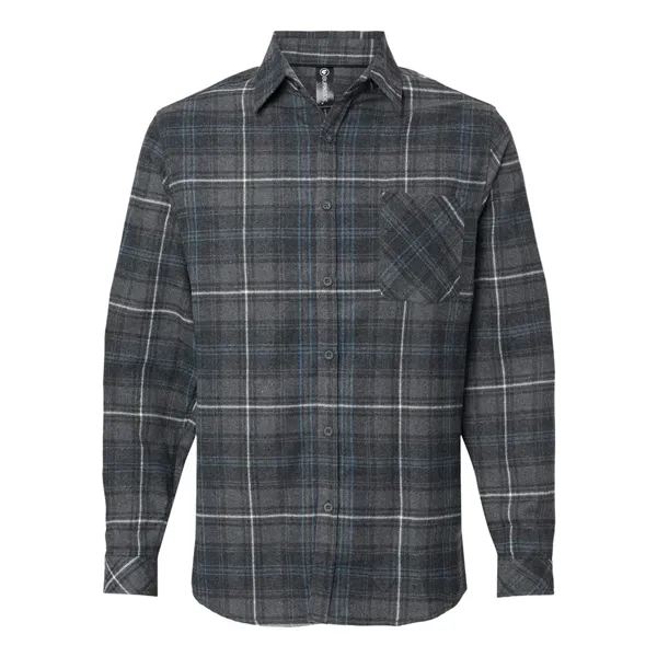 Burnside Men's Open Pocket Flannel Shirt - Burnside Men's Open Pocket Flannel Shirt - Image 5 of 14