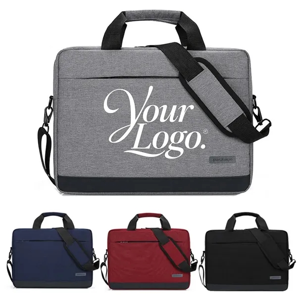 Custom Laptop Shoulder Bag Briefcase Case - Custom Laptop Shoulder Bag Briefcase Case - Image 0 of 4