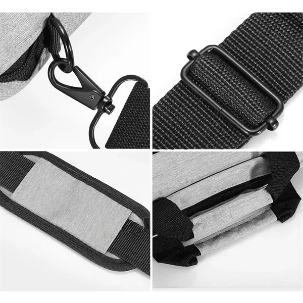 Custom Laptop Shoulder Bag Briefcase Case - Custom Laptop Shoulder Bag Briefcase Case - Image 3 of 4