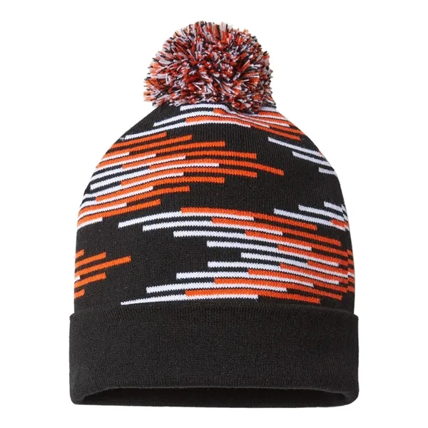 CAP AMERICA USA-Made Bar Beanie - CAP AMERICA USA-Made Bar Beanie - Image 1 of 7