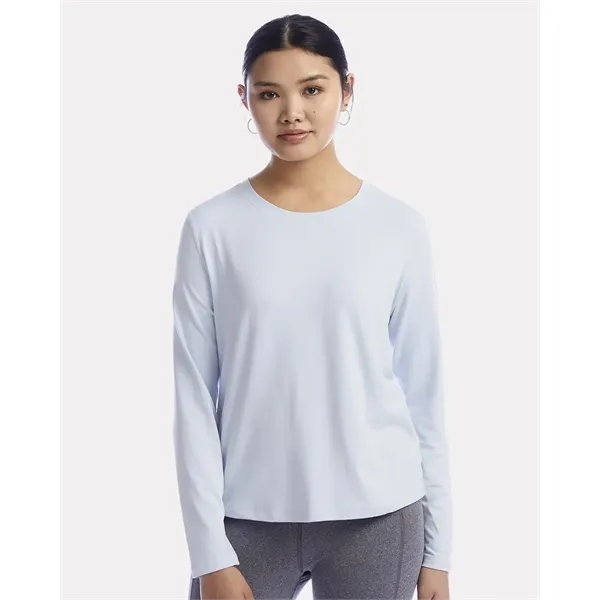Champion Women's Sport Soft Touch Long Sleeve T-Shirt - Champion Women's Sport Soft Touch Long Sleeve T-Shirt - Image 0 of 8