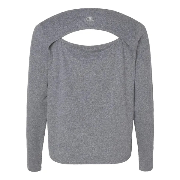 Champion Women's Sport Soft Touch Long Sleeve T-Shirt - Champion Women's Sport Soft Touch Long Sleeve T-Shirt - Image 6 of 8