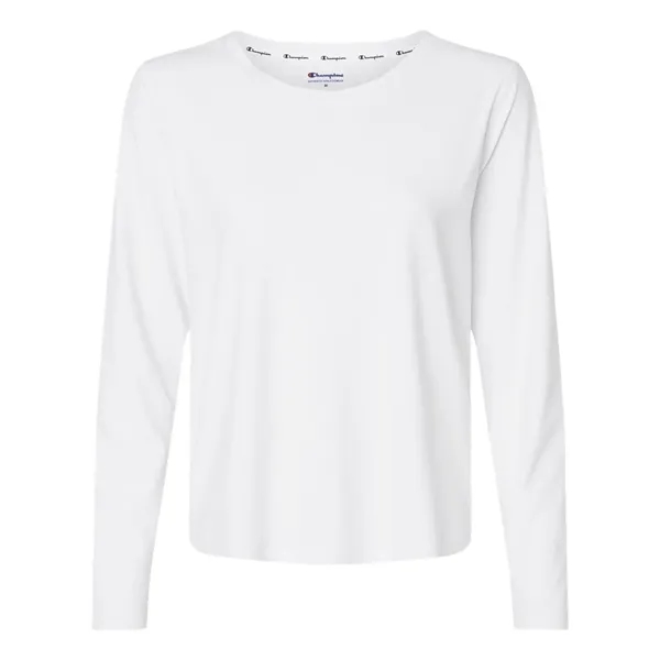 Champion Women's Sport Soft Touch Long Sleeve T-Shirt - Champion Women's Sport Soft Touch Long Sleeve T-Shirt - Image 7 of 8
