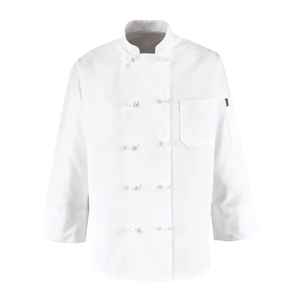 Chef Designs Ten Knot Button Chef Coat - Chef Designs Ten Knot Button Chef Coat - Image 1 of 1