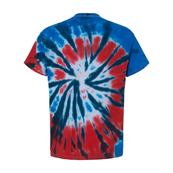 Colortone Unisex Multi-Color Tie-Dyed T-Shirt - Colortone Unisex Multi-Color Tie-Dyed T-Shirt - Image 37 of 115