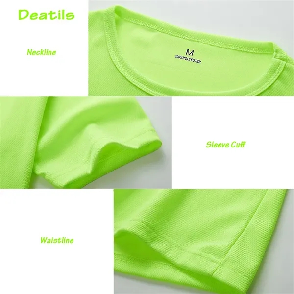 Casual Sports Quick Drying Promotional T Shirt Custom Logo - Casual Sports Quick Drying Promotional T Shirt Custom Logo - Image 3 of 7