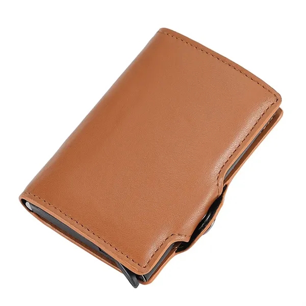 One-Click Pop-Up Slim Anti-Theft RFID-Blocking PU Cardholder - One-Click Pop-Up Slim Anti-Theft RFID-Blocking PU Cardholder - Image 8 of 14