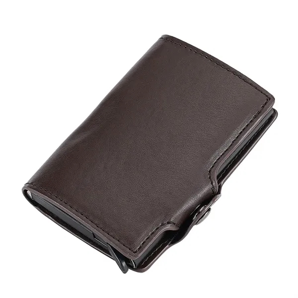 One-Click Pop-Up Slim Anti-Theft RFID-Blocking PU Cardholder - One-Click Pop-Up Slim Anti-Theft RFID-Blocking PU Cardholder - Image 10 of 14