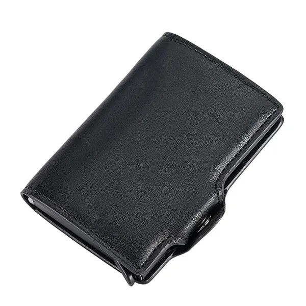 One-Click Pop-Up Slim Anti-Theft RFID-Blocking PU Cardholder - One-Click Pop-Up Slim Anti-Theft RFID-Blocking PU Cardholder - Image 11 of 14