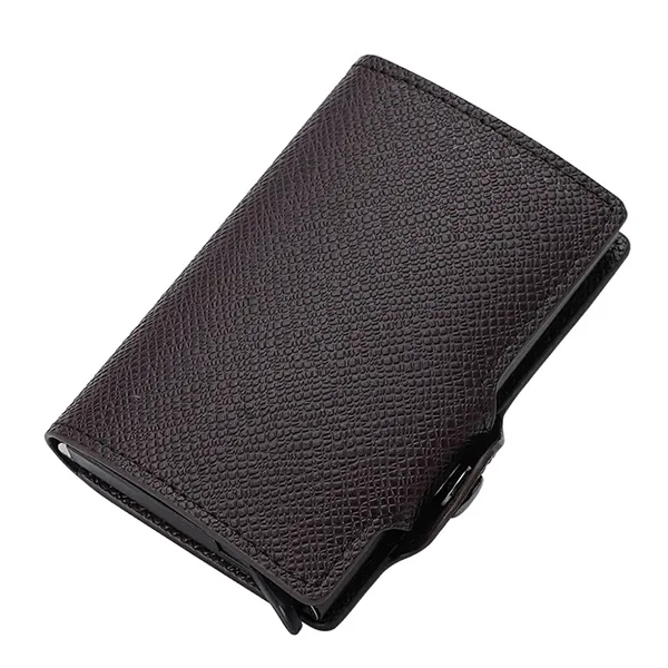 One-Click Pop-Up Slim Anti-Theft RFID-Blocking PU Cardholder - One-Click Pop-Up Slim Anti-Theft RFID-Blocking PU Cardholder - Image 13 of 14