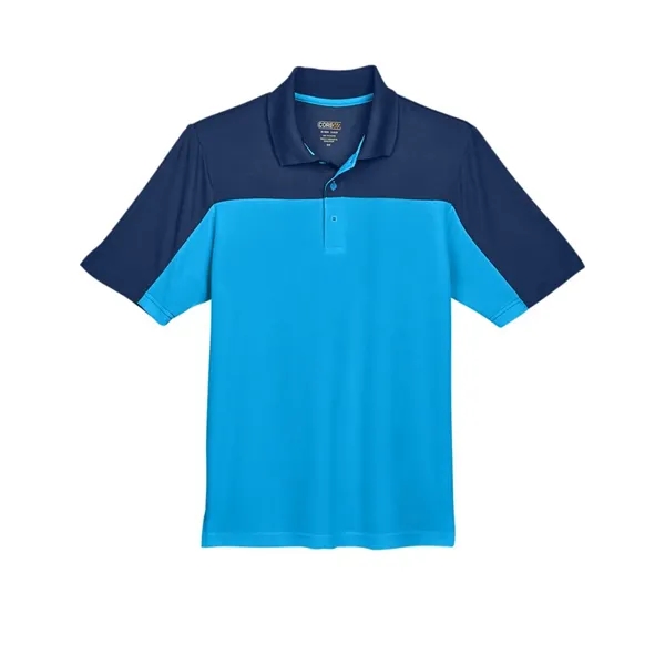 CORE365 Men's Balance Colorblock Performance Pique Polo