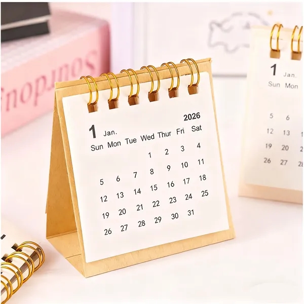 Customized mini desk calendar - Customized mini desk calendar - Image 3 of 3