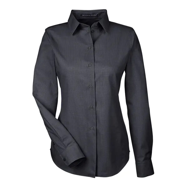 Devon & Jones Women's Crown Collection® Royal Dobby Woven... - Devon & Jones Women's Crown Collection® Royal Dobby Woven... - Image 1 of 3