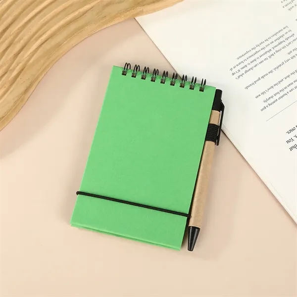Colored Spriral notebook & pen set - Colored Spriral notebook & pen set - Image 7 of 11