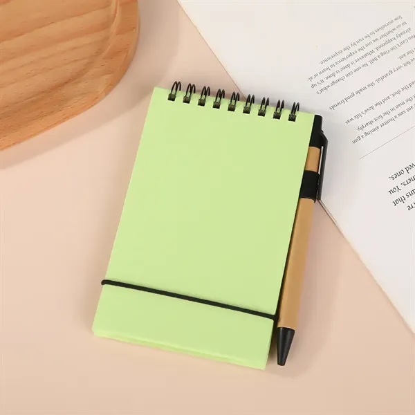 Colored Spriral notebook & pen set - Colored Spriral notebook & pen set - Image 9 of 11