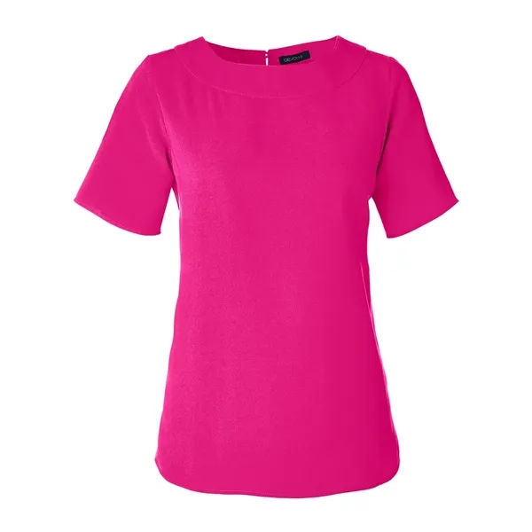 Devon & Jones Women's Perfect Fit™ Boat Neck Blouse - Devon & Jones Women's Perfect Fit™ Boat Neck Blouse - Image 3 of 12