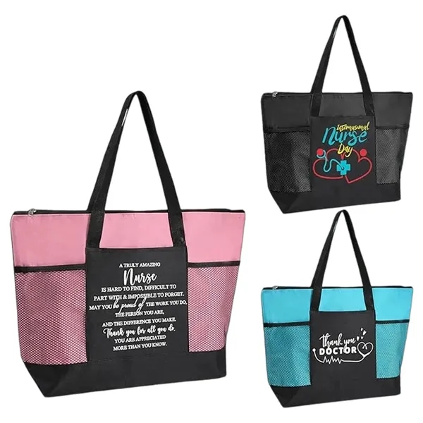 Large-Capacity Multifunctional Tote Bag & Shopping Bag - Large-Capacity Multifunctional Tote Bag & Shopping Bag - Image 4 of 10