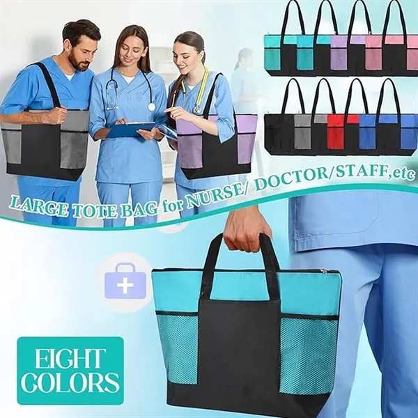 Large-Capacity Multifunctional Tote Bag & Shopping Bag - Large-Capacity Multifunctional Tote Bag & Shopping Bag - Image 8 of 10