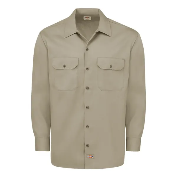 Dickies Men's Long Sleeve Work Shirt - Dickies Men's Long Sleeve Work Shirt - Image 8 of 20
