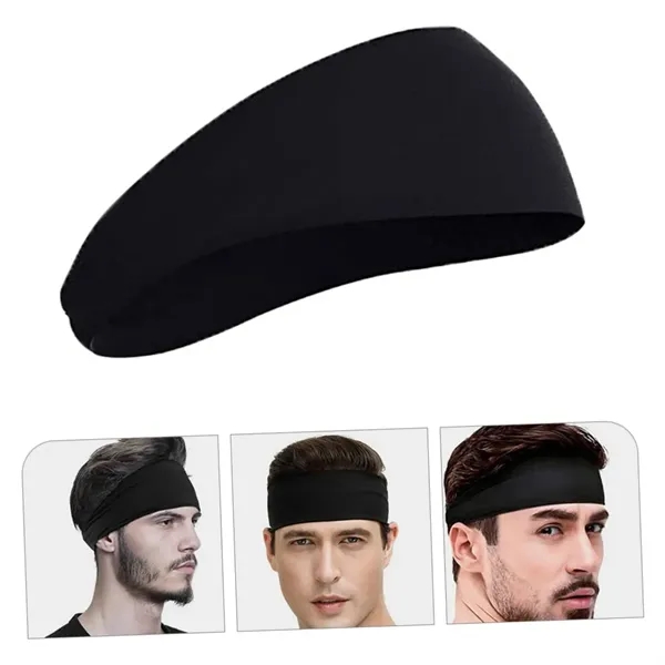 Unisex Nonslip Moisture Wicking Sports Headband - Unisex Nonslip Moisture Wicking Sports Headband - Image 7 of 12