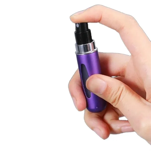 0.17oz Self-Filling Leakproof Portable Metal Perfume Bottle - 0.17oz Self-Filling Leakproof Portable Metal Perfume Bottle - Image 5 of 8