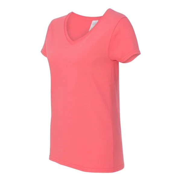 Gildan Women's Heavy Cotton™ V-Neck T-Shirt - Gildan Women's Heavy Cotton™ V-Neck T-Shirt - Image 11 of 40