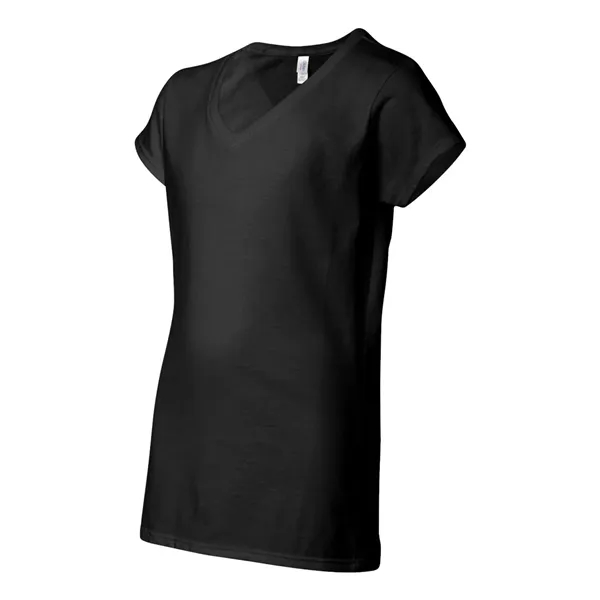 Gildan Women's Softstyle® V-Neck T-Shirt - Gildan Women's Softstyle® V-Neck T-Shirt - Image 4 of 23