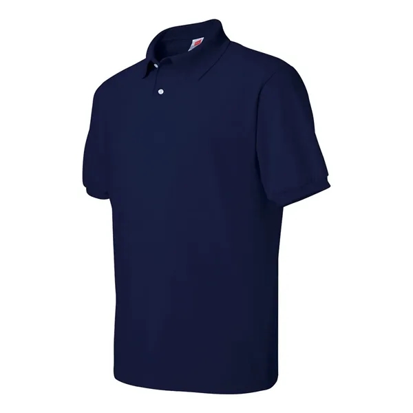 Hanes Men's EcoSmart® Jersey Polo - Hanes Men's EcoSmart® Jersey Polo - Image 36 of 51