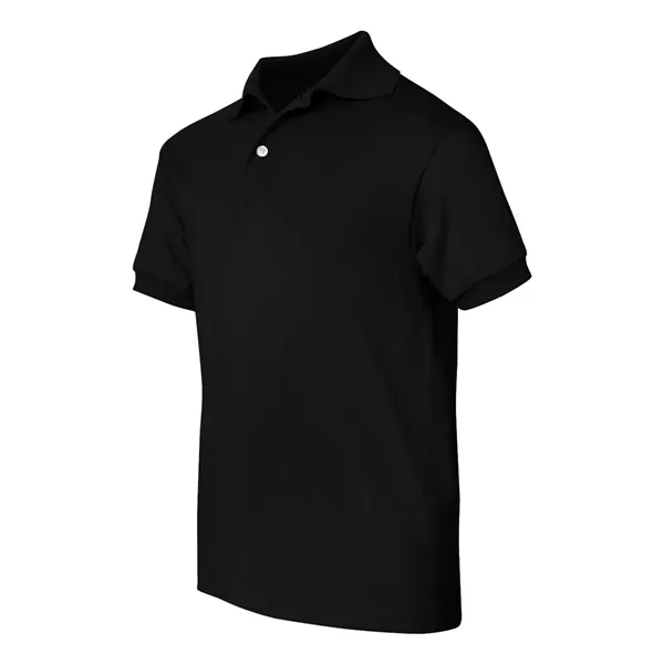 Hanes Youth EcoSmart® Jersey Polo - Hanes Youth EcoSmart® Jersey Polo - Image 5 of 33