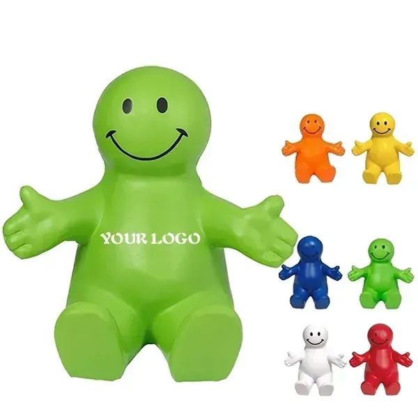 Smiley Face Stress Reliever Phone Holder - Smiley Face Stress Reliever Phone Holder - Image 2 of 4