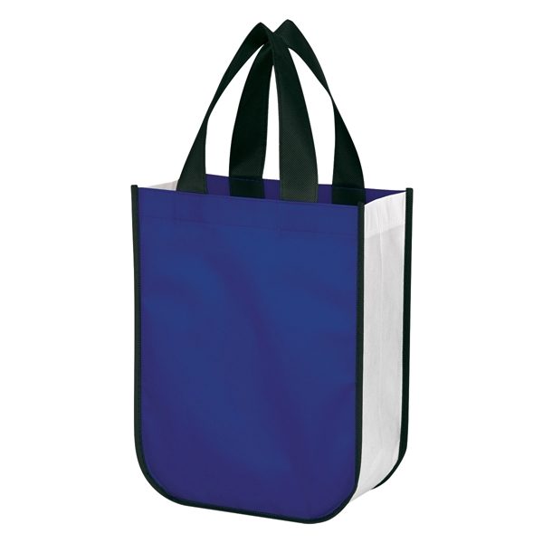 Shiny Non-Woven Shopper Tote Bag - Shiny Non-Woven Shopper Tote Bag - Image 5 of 23