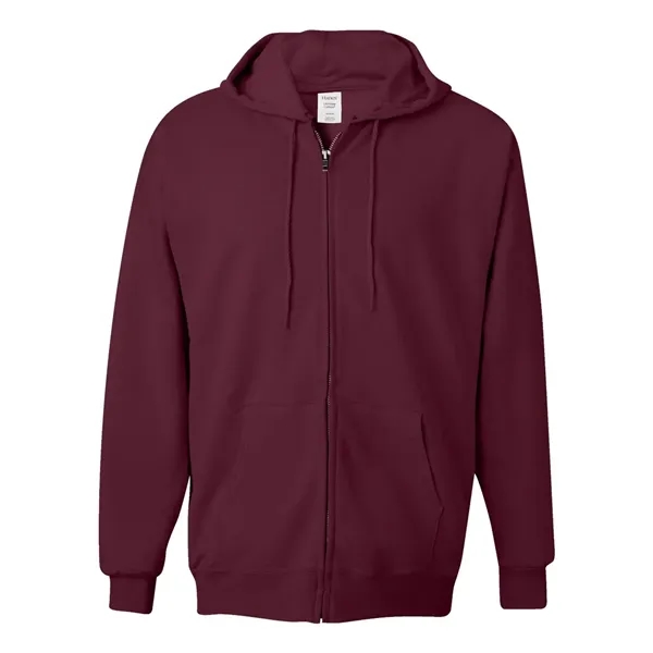 Hanes Unisex Ultimate Cotton® Full-Zip Hooded Sweatshirt - Hanes Unisex Ultimate Cotton® Full-Zip Hooded Sweatshirt - Image 24 of 32