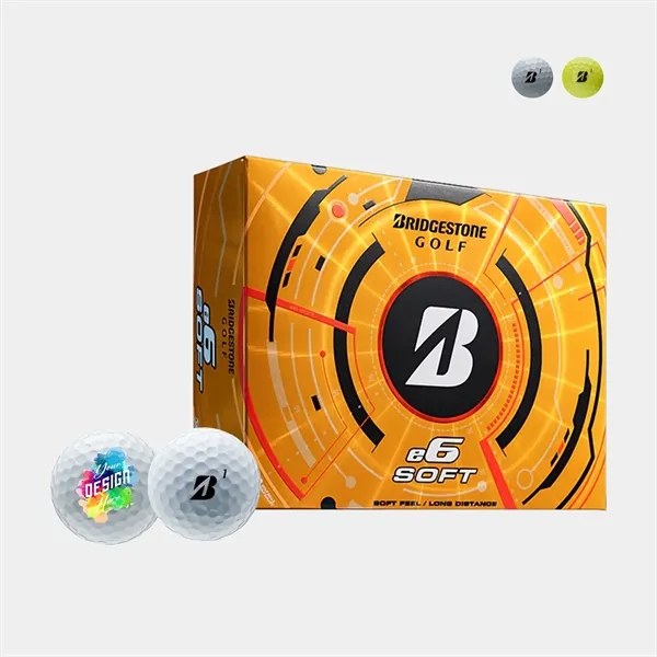 Bridgestone® e6 Soft Feel Golf Balls - Bridgestone® e6 Soft Feel Golf Balls - Image 3 of 5
