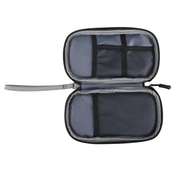 Nova Clutch 600D RPET Tech Organizer - Nova Clutch 600D RPET Tech Organizer - Image 0 of 10