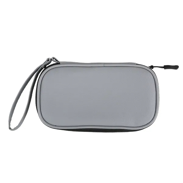 Nova Clutch 600D RPET Tech Organizer - Nova Clutch 600D RPET Tech Organizer - Image 1 of 10