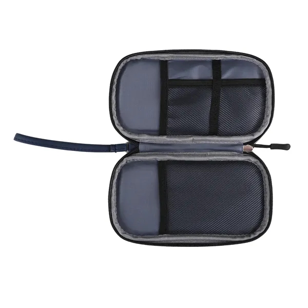 Nova Clutch 600D RPET Tech Organizer - Nova Clutch 600D RPET Tech Organizer - Image 2 of 10