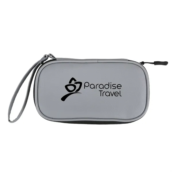 Nova Clutch 600D RPET Tech Organizer - Nova Clutch 600D RPET Tech Organizer - Image 7 of 10