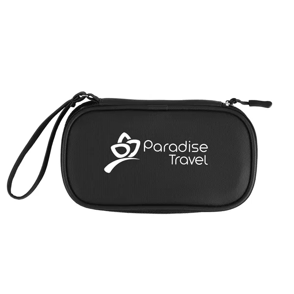 Nova Clutch 600D RPET Tech Organizer - Nova Clutch 600D RPET Tech Organizer - Image 9 of 10