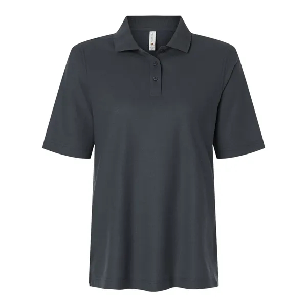 Harriton Women's Maverick CVC Pique Polo - Harriton Women's Maverick CVC Pique Polo - Image 3 of 24