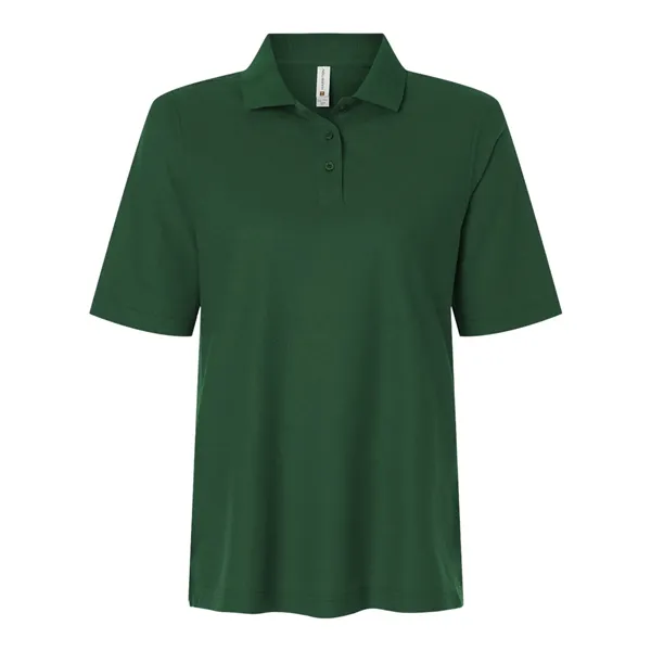 Harriton Women's Maverick CVC Pique Polo - Harriton Women's Maverick CVC Pique Polo - Image 5 of 24