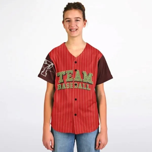 Youth Baseball Jersey - All Over Print - Youth Baseball Jersey - All Over Print - Image 2 of 3