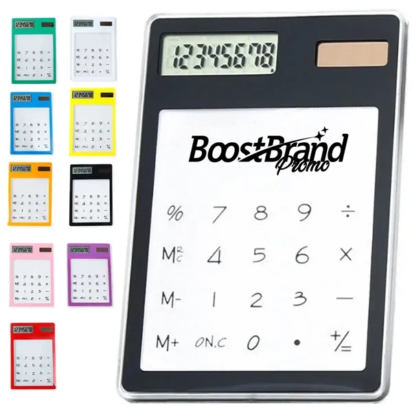 Ultra-Thin Solar Powered Calculator - Ultra-Thin Solar Powered Calculator - Image 0 of 7