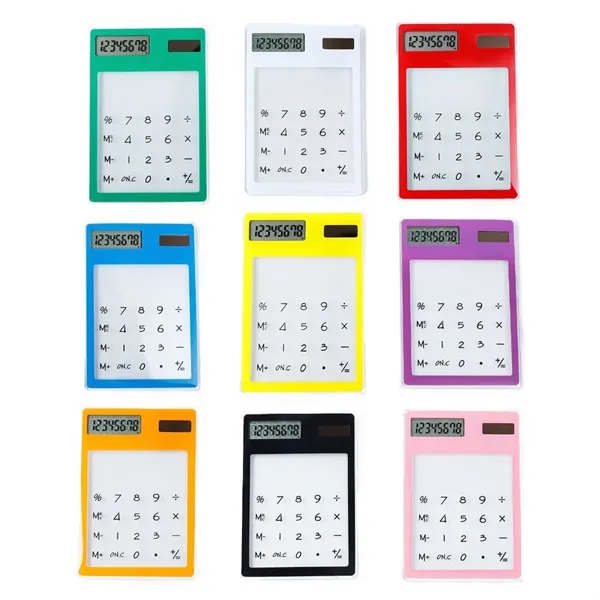 Ultra-Thin Solar Powered Calculator - Ultra-Thin Solar Powered Calculator - Image 2 of 7