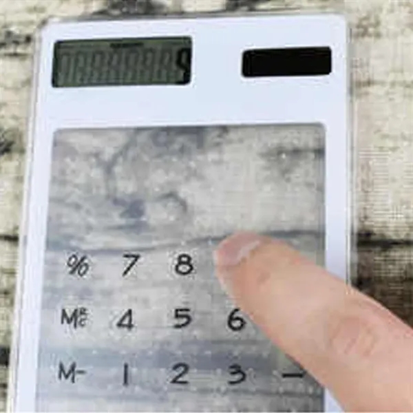 Ultra-Thin Solar Powered Calculator - Ultra-Thin Solar Powered Calculator - Image 3 of 7